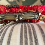 Mary Frances Red beaded autographed shoulder bag Photo 6