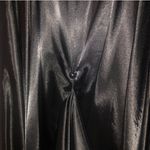 Sherri Hill 51636 Deep V Beaded Halter Bodice with Silk Charmeuse Skirt Photo 3