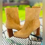 Sam Edelman  Ivette Sesame Suede Block Heel Booties I3314L2250 size 9 Photo 0