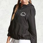 Forever 21 Black Active Vented Windbreaker Jacket Photo 0