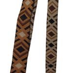 Womens PU Leather Detachable Aztec Strap Sling‎ Handbag Brown One Size Photo 4