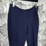 CAbi Midnight in Paris Navy Blue Pleated Trousers Women's Size 4 Photo 8