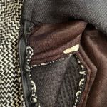 Vintage Turtleneck Tweed Mod Shift Mini Dress with Pockets Gray Size M Photo 4