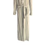 ZARA  Green and Tan Long Sleeve Zip Up Jumpsuit Photo 3