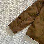 River Island NWT Women's  AVIATOR FAUX Sheepskin JACKET UK Size 14 Photo 8