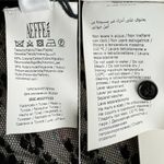 Philosophy Di Lorenzo Serafini black lace Ruffle poets blouse size 6 small S Photo 7