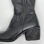 Born Black Leather Uchee Boot Knee High Size 7 Photo 26