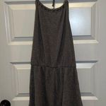 SheIn Curve Grey Waffle Knit Halter Neck Romper size 0XL Photo 0