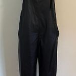 Anthropologie Faux Leather Jumpsuit Photo 2