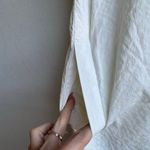 Vineyard Vines  White Textured Short Sleeve Women’s Size Large Shift Dress Photo 4