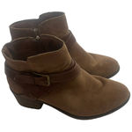White Mountain  Women's Size‎ 6.5 M Cow Suede Brown Ankle Booties Boots Photo 0