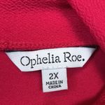 Ophelia Roe NWT  Women’s Mock Neck Fuchsia Pink Tiered Sleeveless Dress Photo 7