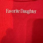 Favorite Daughter Vibrant Red Top (Go Sports) Size M Photo 3