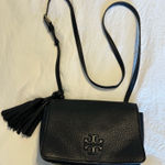 Tory Burch  Black Leather Shoulder Bag Photo 0