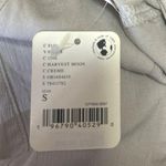 Free People NEW  Lola Beige Sleeveless Tie Strap Square Neck Bodysuit Tank Top S Photo 4