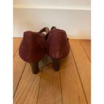 Vintage red suede Sofft Maryjane pumps Size 8.5 Photo 4