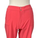 Dress Barn NEW DB Sunday Athleisure Casual Tie Ankle Pants Coral Pink Size 16 Photo 4