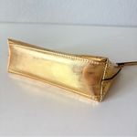 Kate Spade  Gold Zipper Travel Cosmetic Make Up Pouch Clutch Bag 7.5” Photo 2