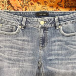 White House | Black Market FINAL PRICE NWT  Skinny Flared Jeans Photo 6