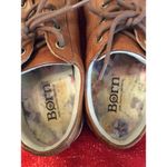 BORN lace up zip Leather Shoes Womens Size 8 Brown Photo 6