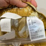 H&M Wide Leg Palazzo Pants Yellow Tropical Print Vacation Resort Wear Sz 14 NWT Photo 7