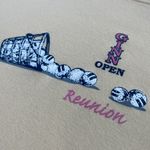 Y2K pickleball Ginn Open Reunion tournament long sleeve top Yellow Size L Photo 3