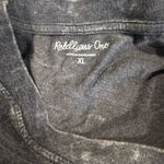 Rebellious One  Dark Gray Long Sleeve Top Photo 1