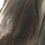 KAKAS Cropped Fur Coat Black Size L Photo 6