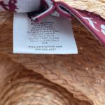 Peter Grimm  Straw Hat Raffia One Size Beaded Tassels Pura Vida Crushable Pack Photo 1