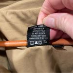 Cute camel tan leopard lined rain jacket Vintage 80’s Photo 7