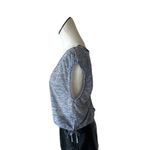 Free People NWOT  Movment -  Burnout Stripe Top Oversized Photo 4