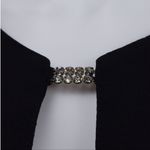 Dave and Johnny '90s Y2K  Women's Black Sleeveless Halter Rhinestone Maxi Dress 14 Photo 3