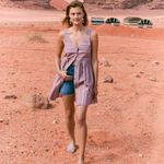 Madewell  Scoopneck Tank Dress in Rainbow Stripe Photo 1