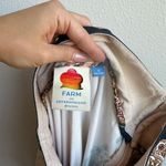 Farm Rio  Cream Satin Handkerchief Bohemian High Waist Wide Leg Pants Size XS Photo 7