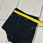 Banana Republic Women Black Denim High Rise 3’ Jean Shorts Cut Off Size 26 Photo 5