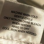 Modcloth  White Cotton Short Sleeve Blouse Puff Sleeves Daisy Print Lace M Photo 10