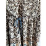 Anthropologie Tiny Women's Large Poppy Romper Boho Hippie Festival Tie Waist Photo 6