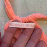 Victoria's Secret Victoria’s Secret Heathered Neon Orange Cover-up Dress with Twist Detail, small Photo 3