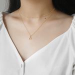 Sterling Silver Dainty Gold Plated 925  Beaded Choker Photo 8