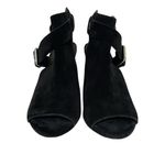 Paige Mimi Black Suede Block Heel Sandal 8 Photo 7