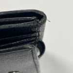 Gucci Eclipse Insignia Black Leather Compact Wallet - Preowmned Photo 6