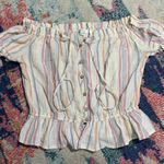 vintage savannah Cold Shoulder Top Photo 0