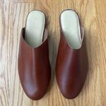 Nisolo Leather Lima Slide On Shoes in Brandy Brown Size 5 Photo 5