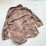 L'Agence Womens L’agence 100% Viscose Multi Colored Button Down size M 045-C Photo 1