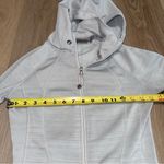 Athleta Skinny Stripe Strength Hoodie in Silver Shimmer - Size XXS Photo 7