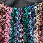 Lovers + Friends Sequin Double Spaghetti Strap Mini Dress in Multicolor Size XL Photo 4