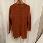 Anthropologie  pumpkin heather boho oversized open front soft sweater pockets Photo 3
