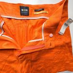Anthropologie  New Colette Shorts by Maeve Linen Edition Women’s Size 32 Orange Photo 2