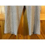 Christopher & Banks  Pants Linen Blend Cropped Women's Size 14 nwt Beige Striped Photo 1