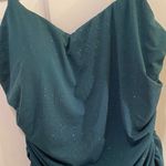 Windsor  Teal Draped Gown Photo 4
